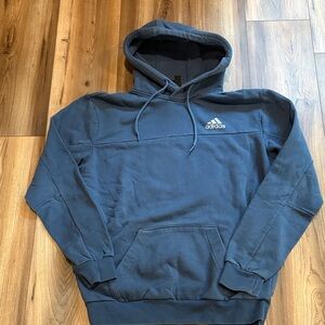 Adidas Men's Blue Hoodie‎ Sweatshirt Sz Medium
